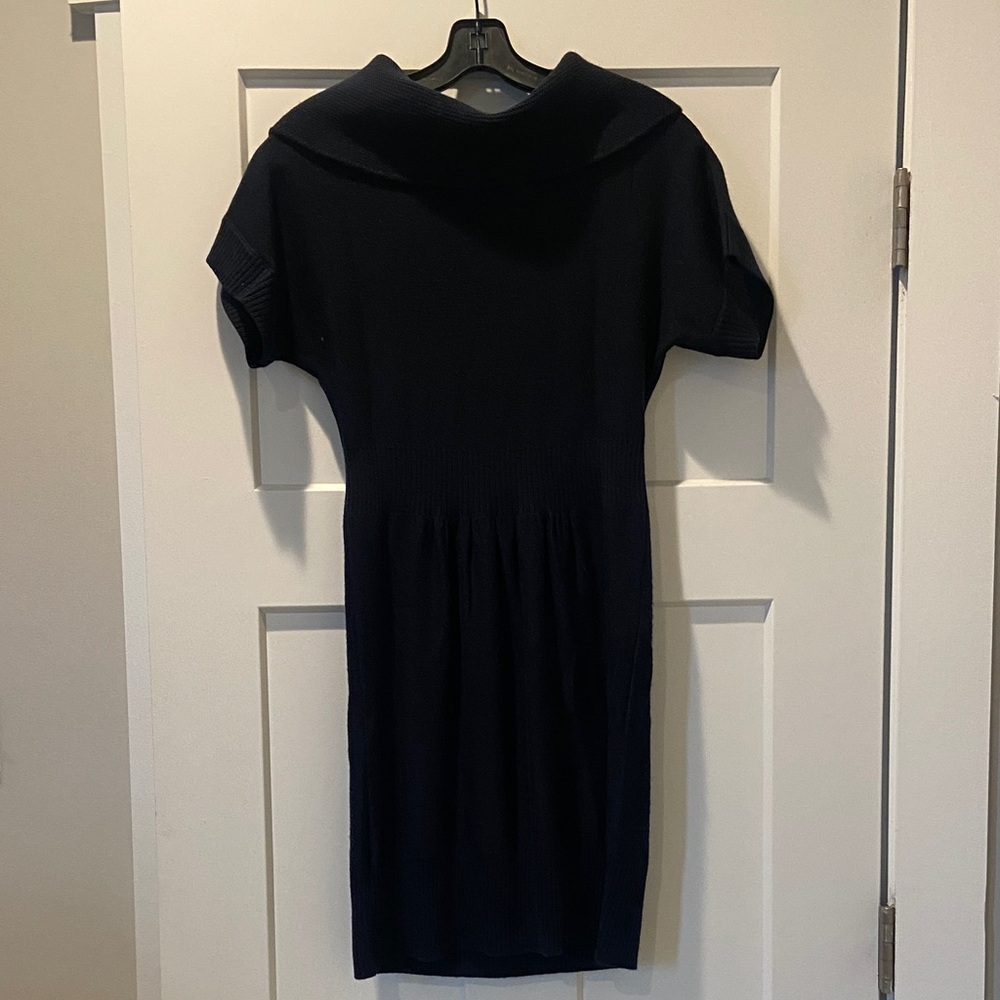 LOFT Midnight Blue Navy Sweater Dress